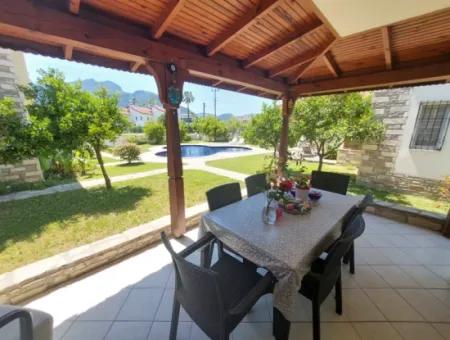 Muğla, Ortaca, Dalyanda Bağımsız Ve Bakımlı  4+1 Dubleks Villa Satılık