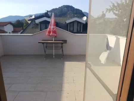 Ortaca Dalyanda Yüzme Havuzlu 80 M2, 2+1 Eşyalı Daire Kiralık